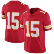 Red #15 Short‑Sleeve Game Day Football Jersey