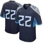 Navy Number 22 Fan Football Game Day Jersey